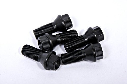 Original BMW 5 x 14 x 1,25 mm schwarz Böckchen Schrauben Muttern 36136781151