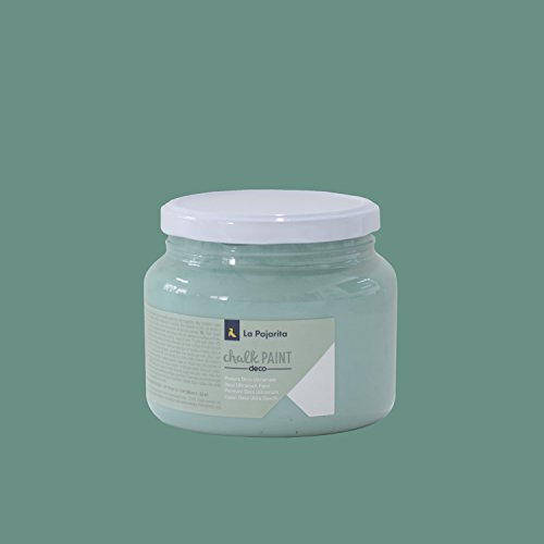 La Pajarita 104791 Pintura para Decoración y DIY, Chalk, 1, Verde Hielo