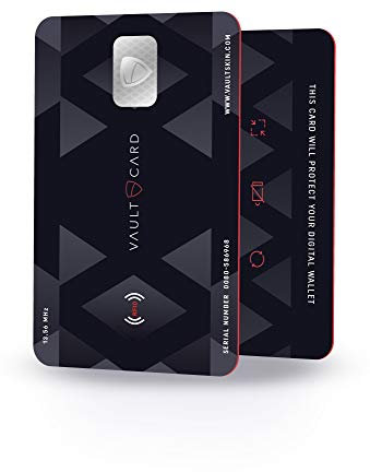 VAULTCARD - RFID Blocking & Jamming Credit & Debit Card Protection for Wallet and Passport - Superior NFC Anti-Theft, Patented Multi-Card Defense