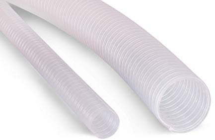 Norres Absaugschlauch PVC Schlauch, schwer, innen und außen glatt, vakuumfest Ø 20mm, L:60m