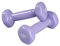 SPRI Deluxe Vinyl Hanteln (Set von 2), Lt. Purple