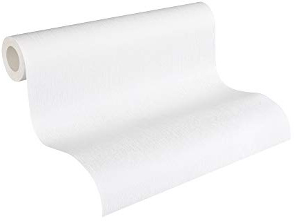 Architects Paper paintable Non-Woven Wallpaper Pigment ECO White 10,05 m x 0,53 m 963413