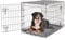 Dogit 2 Door Wire Cage/Home, Black, 122.5 x 74.5 x 80.5 cm