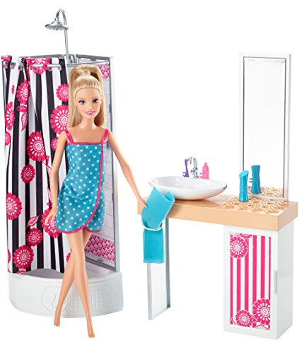 Barbie – Doll House – cfb61 Bathroom