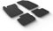 Gledring Tappetini in Gomma Compatibile con Fiat Tipo Berlina 2016- (Cambio Manuale) (Profilo T 4-Parti + clip di Montaggio)