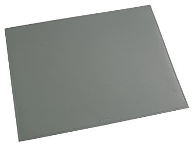 Läufer 40533 Durella Schreibtischunterlage, 40x53 cm, grau, rutschfeste Schreibunterlage für hohen Schreibkomfort, abwischbar