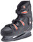 Nijdam nijda Schnallen – Eishockeyschlittschuhe Iceskater – Groß, Multi-Coloured - Rouge/Blanc/Noir, 58