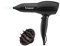 BEPER 40.979 Secador de pelo de 2000 vatios, Difusor y concentrador incluidos, Mango antideslizante, Negro