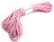 WINGONEER Fallschirmschnur Paracord, mit 7 Strängen, 550 lbs, 100 ft - rosa