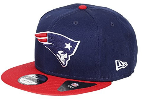 New Era Team Classic 9Fifty Snapback Cap New England Patriots Dunkelblau Rot, Size:S/M
