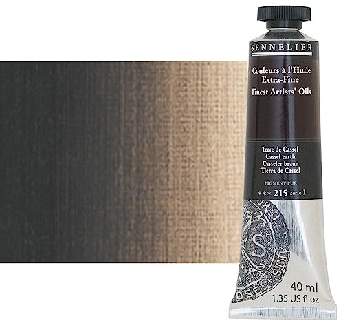 Sennelier Artists' Oil Color, 40ml Tube, Cassel Earth S1