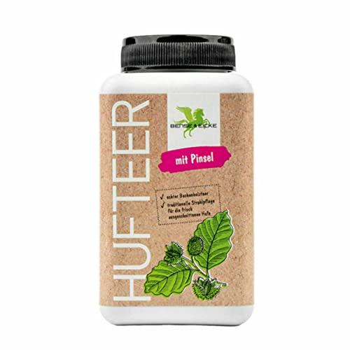 Bense & Eicke PARISOL Hufteer mit Pinsel - 500 g - schwarz