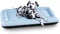 Knuffelwuff Wasserfestes In und Outdoor Hundebett Lucky Color Edition aus Nylongewebe XXL 120 x 85cm Blau - abnehmbarer Bezug - waschbar - für große, mittelgroße und kleine Hunde