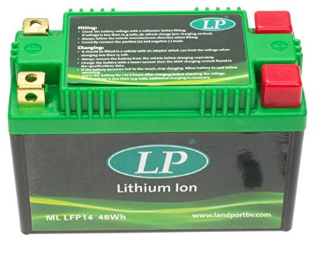 Landport ML LFP14 Lithium-Ionen Batterie, Schwarz (Preis inkl. EUR 7,50 Pfand)