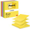 Post-it Foglietti Z-Notes, Collezione Neon Rainbow, Confezione da 6 blocchetti, 100 Fogli per blocco, 76 mm x 76 mm, Colori Giallo, Verde, Viola, Rosa, Arancione. Per Appunti, Elenchi & Promemoria