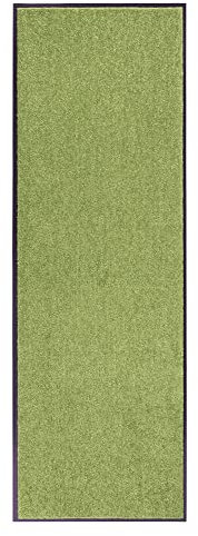 Hanse Home Fußmatte (S-XXL) 60x180cm – 12 Farben – Fussmatte Outdoor Schmutzfangmatte Türmatte Waschbar & Wetterfest rutschfest für Eingangsbereich & Außenbereich – Grün