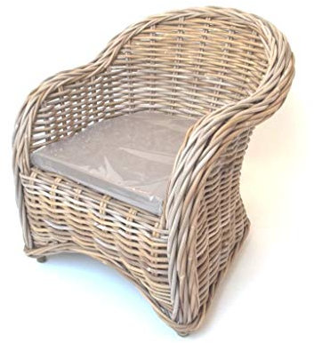 Kindermöbel Juniorsessel aus Rattan Kooboorohr