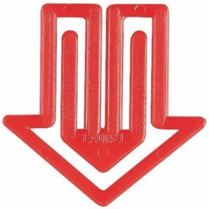 Laurel Büroklammern Pfeilklip 30mm VE=100 Stück rot