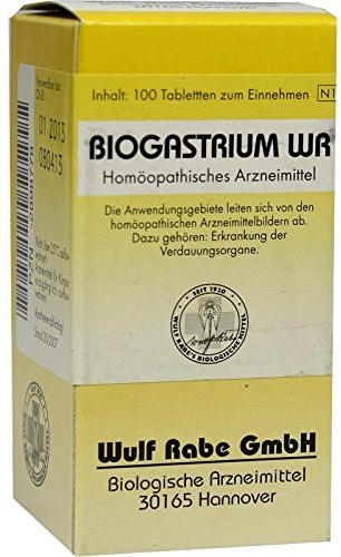 BIOGASTRIUM WR Tabletten 100 St
