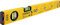 STABILA Elektriker-Wasserwaage Type 70 Electric, 43 cm, leichtes Alu-Profil, 1 Horizontal-Libelle, 1 Vertikal-Libelle, Markierlöcher, Made in Germany, Gelb