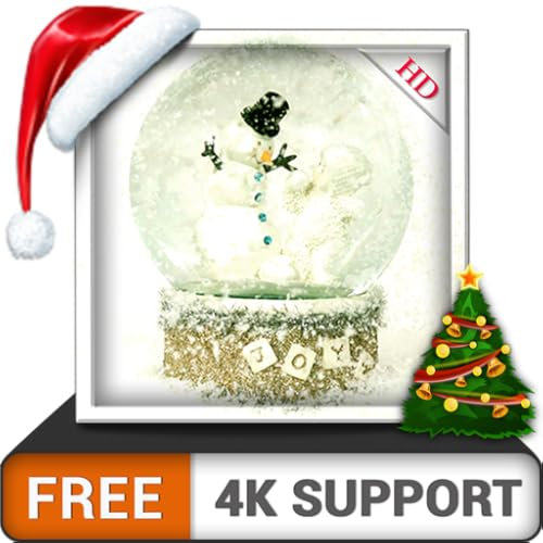 Snow Globe HD gratis decora tu pantalla con el hermoso muñeco de nieve de Navidad en invierno en tu televisor HDR 8K 4K y dispositivos de fuego como fondo de pantalla y tema para decoración y
