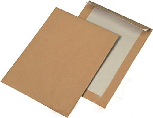 Papprückwand Versandtaschen DIN B5 braun 500 Stück dimapax
