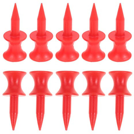 MUXSAM 100 Stück Golf Tees Golf Tees Kunststoff 30mm Golf Golf Tees Kurz für Outdoor Golf