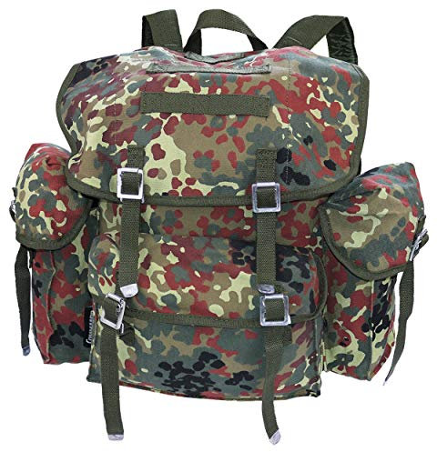CN Outdoor Bundeswehr Trekking-Rucksack Wanderrucksack (Flecktarn)