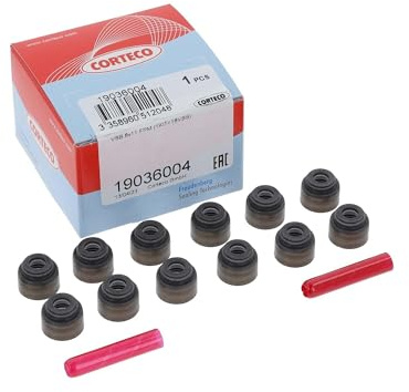 Corteco 19036004 Dichtungssatz, Ventilschaft | Kompatibel mit: HYUNDAI ACCENT I, ACCENT III Stufenheck, ACCENT Stufenheck, COUPE I, COUPE II, ELANTRA III