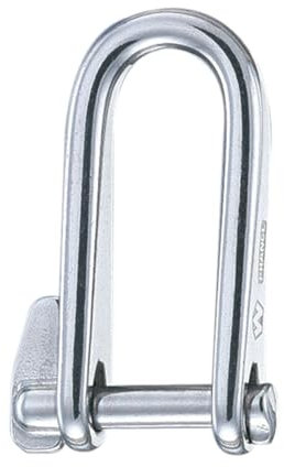 WICHARD - Manille rapide droite, axe imperdable - 6 mm