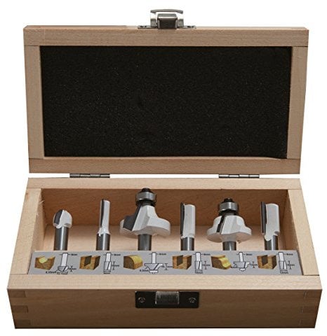MAKITA D-53540 ESTUCHE DE FRESA 6 PIEZAS