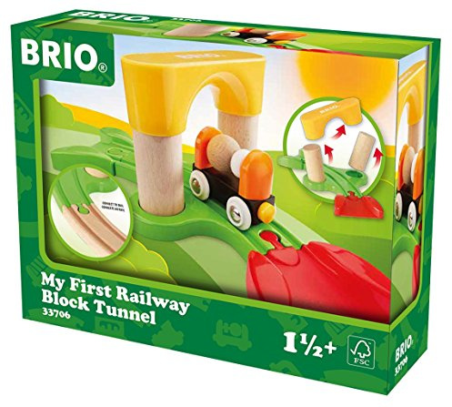 BRIO 33706 - Mein erster Steck Tunnel, bunt
