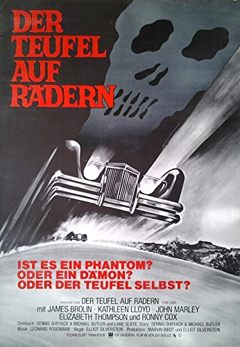 Der Teufel auf Rädern (1977) | original Filmplakat, Poster [Din A1, 59 x 84 cm]