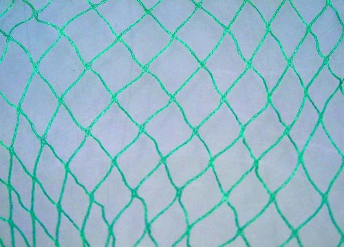 AQUARISTIK-PARADIES Laubschutznetz 6,00 x 10,00 Meter mit Erdspieße