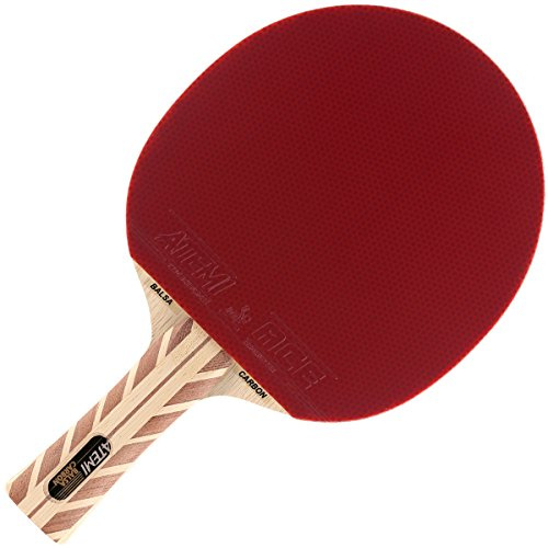 Atemi Tischtennisschläger 5000 (Karbon/Balsa-Holz), professioneller Tischtennisschläger für maximale Geschwindigkeit, Rotation und Kontrolle