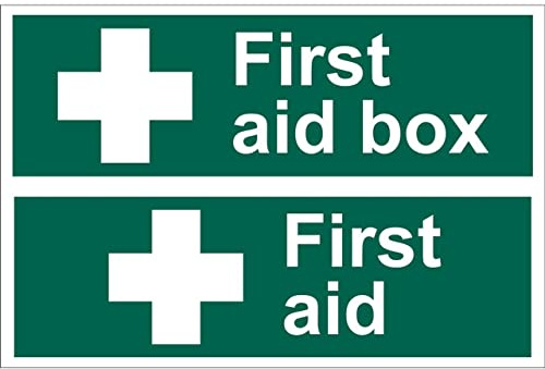 Draper 72542 ' First Aid Box' Safety Sign