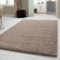 Carpetsale24 Shaggy Hochflor Teppich, 240x340 cm, Beige, weich, flauschig, modern, einfarbig, Für großzügige Wohnräume, für Wohnzimmer Schlafzimmer Flur