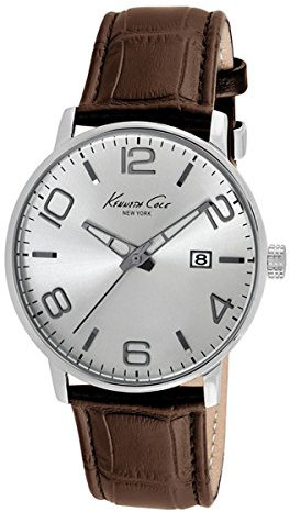 Kenneth Cole New York KC8006 Armbanduhr, braun, Armband