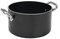 Pentole Agnelli ALSA2104SS28 Casseruola Alta Antiaderente Spessore 5 Millimetri con Due Maniglie Inox, Diametro 28 cm
