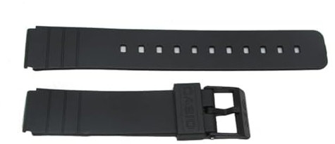 Casio cinturino in gomma da 16 mm, adatto per tutti i modelli MQ-24 e MQ-104-1