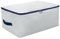 iwill CREATE PRO 100% Baumwolle Canvas Kleidungsstück Aufbewahrungstasche, Decken Bettdecken Organizer Bins für Garderobe, grau