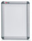 Nobo - Porte-Affiche A1 Mural avec Cadre Clipsable en Aluminium, Façade avec Revêtement Anti-Reflet, Premium Plus, Argenté, 1902211