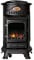Calor Provence 3kw Portable Flueless Gas Stove Heater (Matt Black)