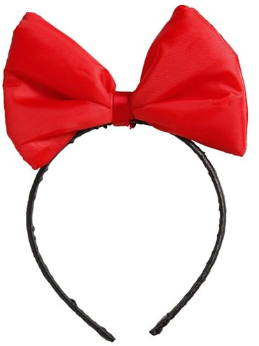 W WIDMANN MILANO Party Fashion 1926N - Haarreif Große Schleife, Märchen, Rot, Accessoire, Haarschmuck, Kopfschmuck, Karneval, Fasching, Mottoparty