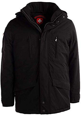 Wellensteyn Herren Jacke GOLFJACKE Winter Schwarz PolyAirLite, Größe:XXL, Farbe:Scwarz
