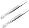 2pcs Timbre Pinces Pincettes Philatélie Outils ()
