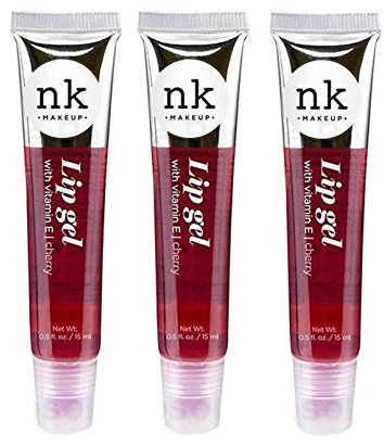 NICKA K NEW YORK LIP GEL - STRAWBERRY 3 PACK