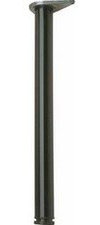 Barre de petit déjeuner réglable Plan de travail support pied de table 60 mm Noir 870–900 mm