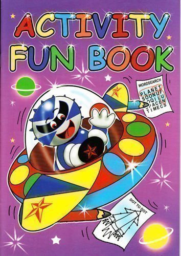 1x PURPLE CHILDRENS LEARNING ACTIVITY & PUZZLE FUN COLOURING & TRACING PAPER A4 BOOKS