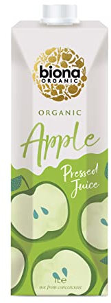 Biona Organic Pressed Apple Juice 1 Litre